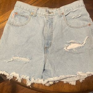 VINTAGE jean shorts!!!